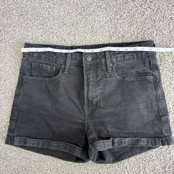 OLD NAVY | Black O.G High Rise Shorts - Picture 5 of 7